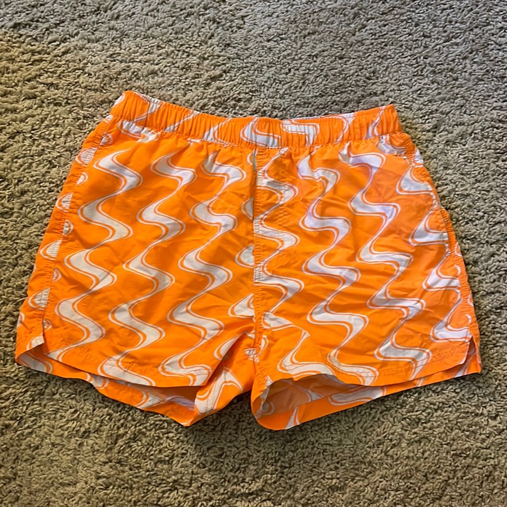 Urban Outfitters Swim Trunks - Orange (Size M)